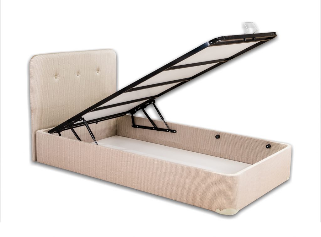 Eco Sandıklı Kumaş Yatak Seti Sırdaş Mobilya