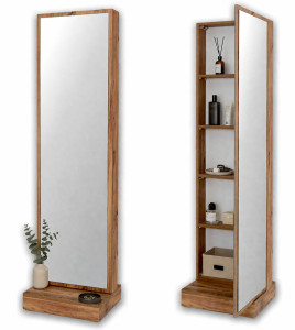 Dora Aynalı Takı Dolabı