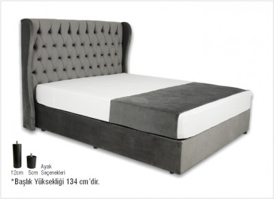 Linen Başlık + Sabit Baza