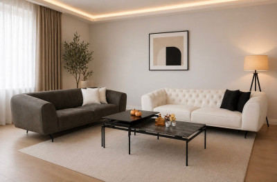 Napoli Düğmesiz Koltuk Takımı