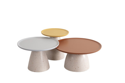 Opal 3'lü Mantar Sehpa