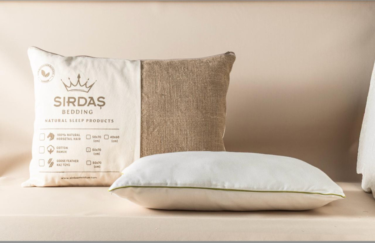 Doğal At Kılı Küçük Yastık