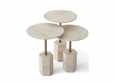 Voga 3'lü Yan Sehpa