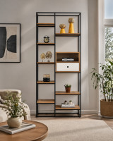 Karmin Çift Göz Kitaplık