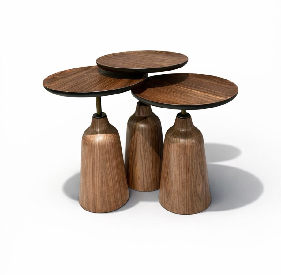 Venüs 3'lü Yan Sehpa