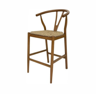 Bar Wishbone Hasırlı