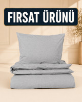 (Fırsat Ürünü) Favori Lastikli Nevresim Takımı Beyaz 90x190/200 CM