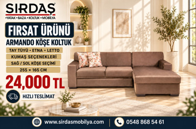 F̲ı̲r̲s̲a̲t̲ ̲Ü̲r̲ü̲n̲ü̲ Armando Küçük Yavrulu Köşe Koltuk